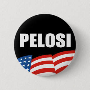 Badge Rond 5 Cm Vitesse d'élection de NANCY PELOSI