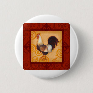 Badge Rond 5 Cm VIV54 coq 2.tif