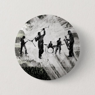 Badge Rond 5 Cm VIVANT ! Groupe de rock 2