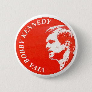 Badge Rond 5 Cm Vivats Bobby Kennedy