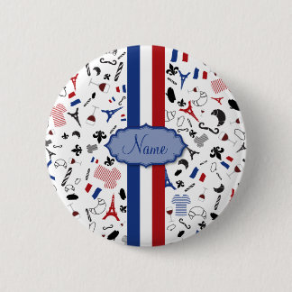 Badge Rond 5 Cm Vive la France