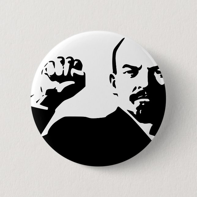 Badge Rond 5 Cm Vladimir Lénine (Devant)