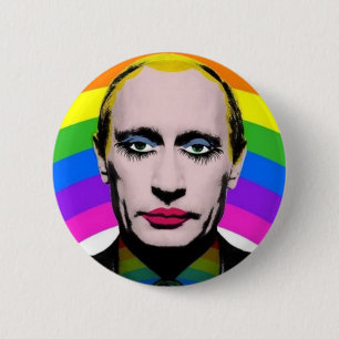Badge Rond 5 Cm Vladimir Vladimirovitch Poutine