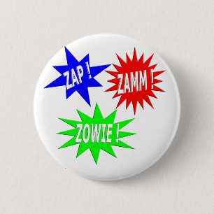 Badge Rond 5 Cm Vlan bouton de Zamm Zowie