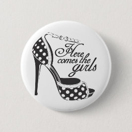 Badge Rond 5 Cm Voici venir le girls_SHOE.ai