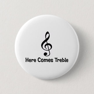 Badge Rond 5 Cm Voici venir le triple