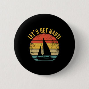 Badge Rond 5 Cm Voilier Bateau - Voilier Voilier Voyons N