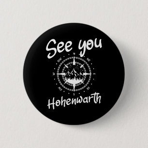 Badge Rond 5 Cm Voir Vous Randonnée Hohenwarth Allemagne Vacances