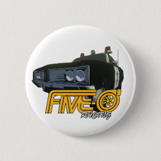 Badge Rond 5 Cm Voiture de police 50