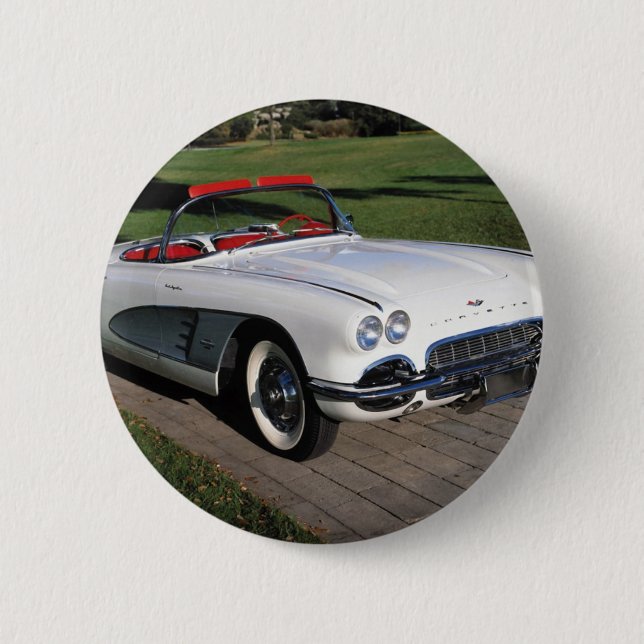 Badge Rond 5 Cm Voitures classiques de cru d'automobiles de (Devant)