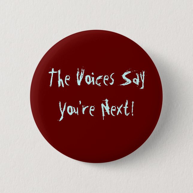Badge Rond 5 Cm Voix (Devant)
