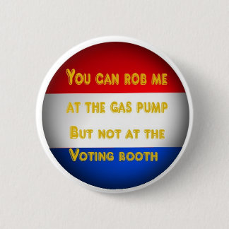Badge Rond 5 Cm Vol de gaz