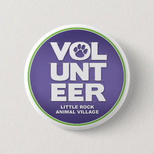 Badge Rond 5 Cm "Volontaire, bouton de LRAV"
