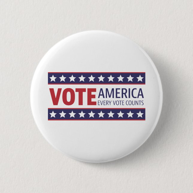Badge Rond 5 Cm Vote (Devant)