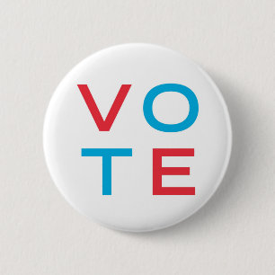 Badge Rond 5 Cm vote