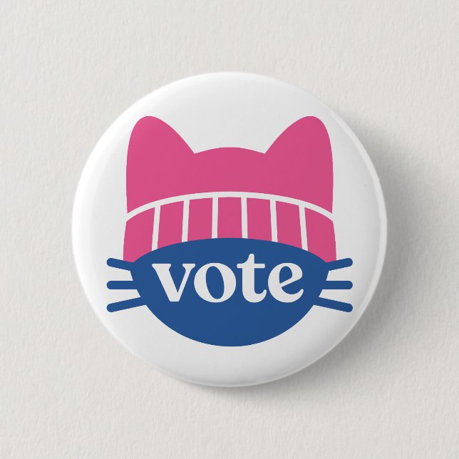 Badge Rond 5 Cm Vote (Devant)
