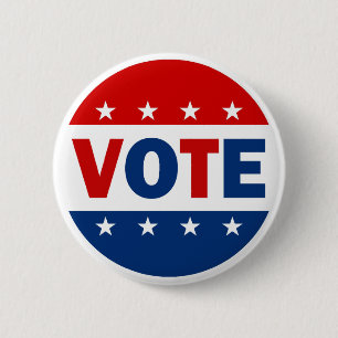 BADGE ROND 5 CM VOTE