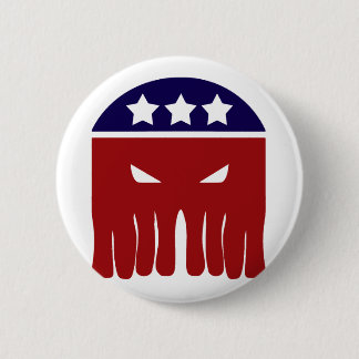 Badge Rond 5 Cm Vote Cthulhu