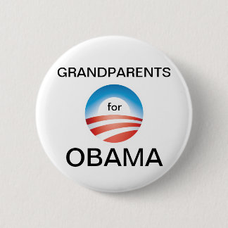 Badge Rond 5 Cm Vote Obama de grands-parents