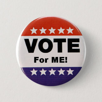 Badge Rond 5 Cm vote pour moi bouton