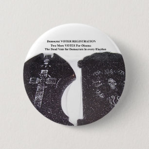 Badge Rond 5 Cm votes morts