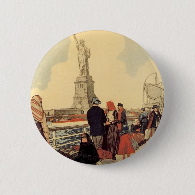 Badge Rond 5 Cm "Votre devoir" - 2e prêt Liberty (Devant)