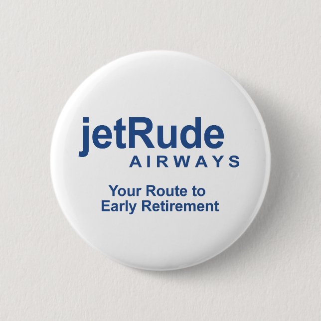 Badge Rond 5 Cm Votre itinéraire à la retraite anticipée (Devant)