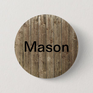 Badge Rond 5 Cm Votre nom Modèle Nom personnaliséBalise pinback