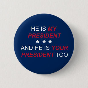 Badge Rond 5 Cm Votre président