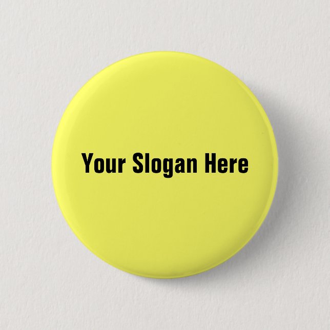 Badge Rond 5 Cm Votre slogan ici (Devant)