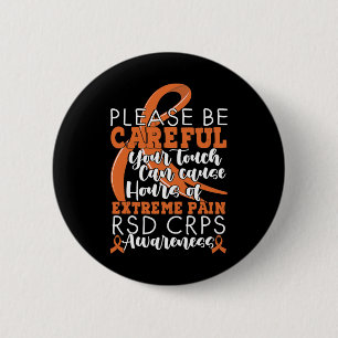 Badge Rond 5 Cm Votre Touche Peut Provoquer Des Crps De Support De