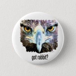 Badge Rond 5 Cm Vous avez du lapin ?