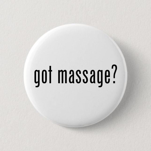 Badge Rond 5 Cm Vous avez reçu un massage ? (Devant)