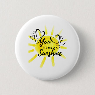Badge Rond 5 Cm Vous êtes mon coeur Sunshine Sun