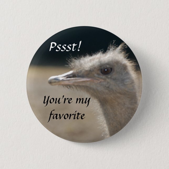 Badge Rond 5 Cm Vous êtes mon favori - bouton (Devant)