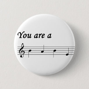 Badge Rond 5 Cm Vous êtes un bouton de BÉBÉ