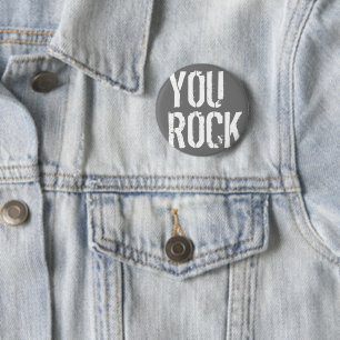 Badge Rond 5 Cm Vous faites du rock -