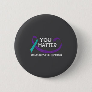 Badge Rond 5 Cm Vous Prévention du Suicide Sensibilisation Sarcell