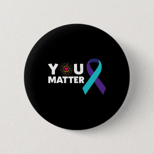 Badge Rond 5 Cm Vous Problème Prévention Suicide Sensibilisation T