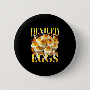 Badge Rond 5 Cm Vous savez pourquoi je suis là Œuf diabolique Funn