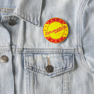 Badge Rond 5 Cm Voyageur mondial - Estrémadure, Espagne
