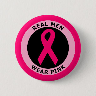 BADGE ROND 5 CM VRAI ROSE DE VÊTEMENTS POUR HOMMES