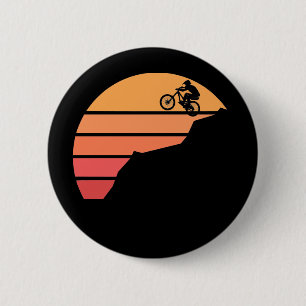 Badge Rond 5 Cm VTT dans le couloir