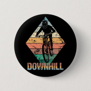 Badge Rond 5 Cm VTT Downhill