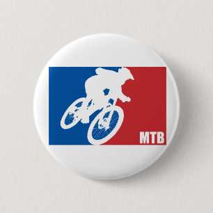 Badge Rond 5 Cm VTT étoile