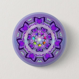 Badge Rond 5 Cm W2 pourpre