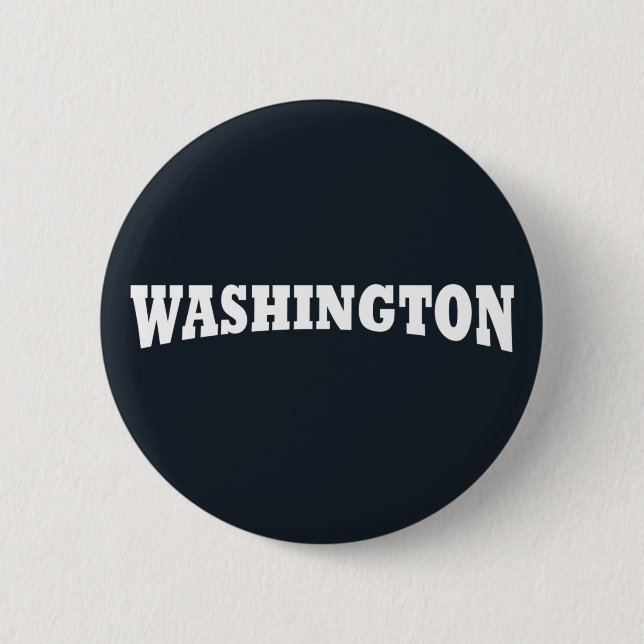 Badge Rond 5 Cm Washington DC (Devant)