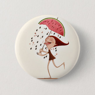 Badge Rond 5 Cm Watermelon