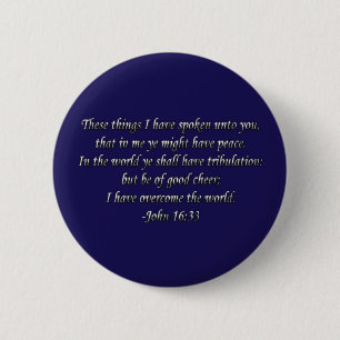 Badge Rond 5 Cm WDJS : J'ai surmonté le monde
