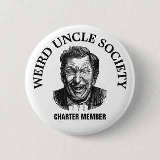 Badge Rond 5 Cm Weird Uncle Society Vintage Button